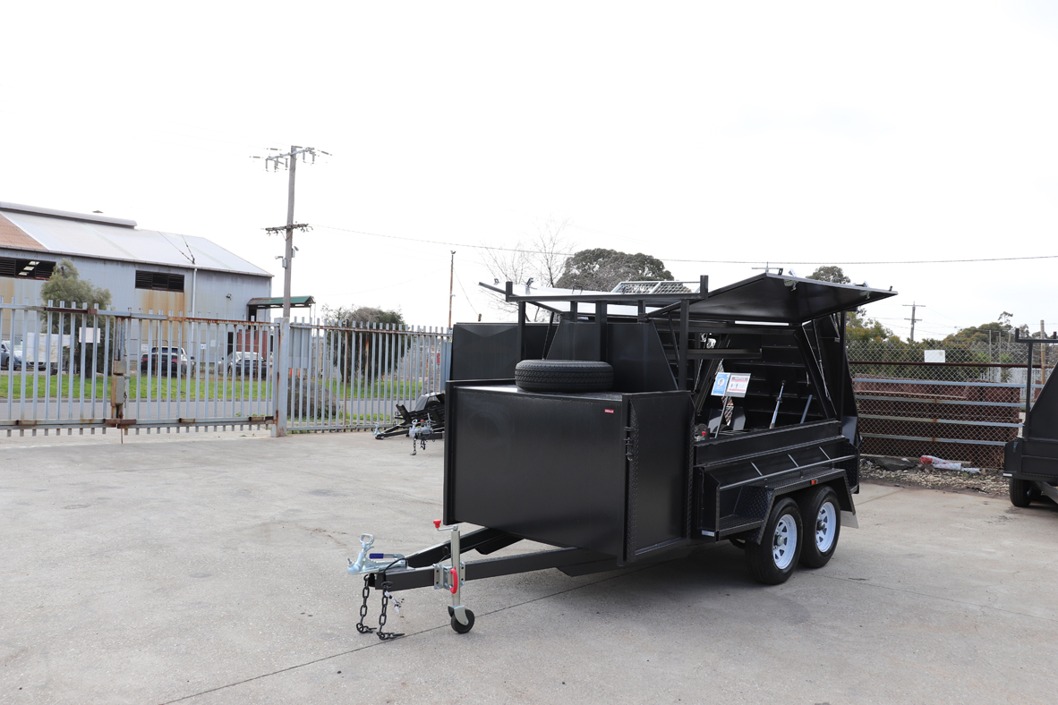 8x5 Budget Special Trailer with Compressor Box